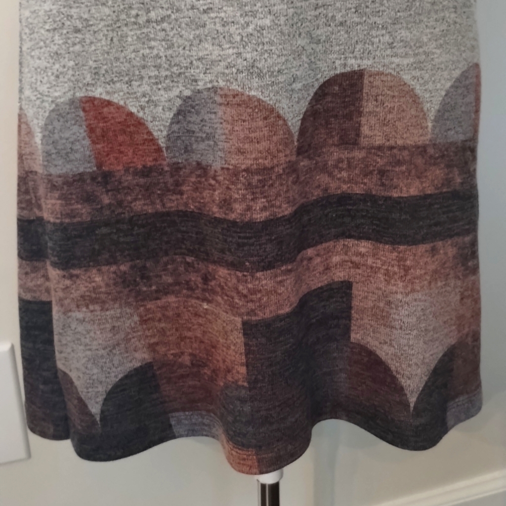 Isle Melis Kozan Slip Dress Warm Hues Sleeveless Small - Picture 2 of 6